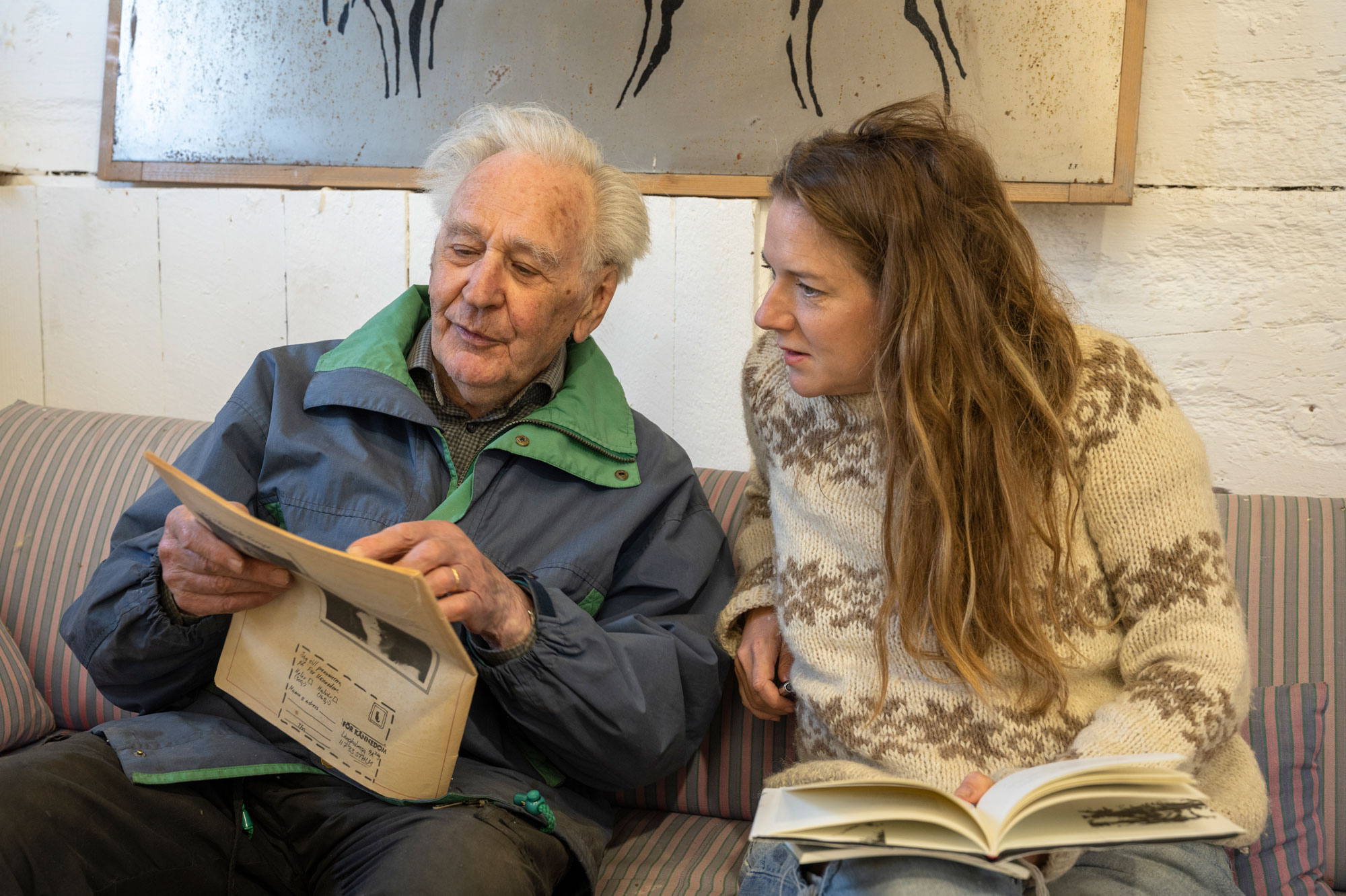 Lennart Sjögren och Tove Folkesson.