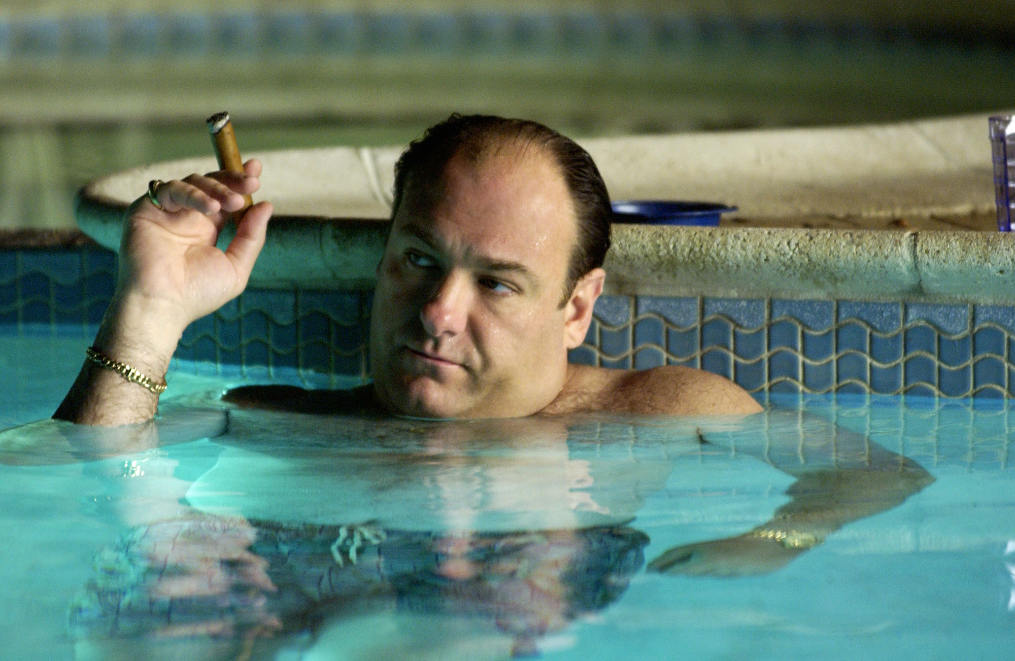 Pressfoto ur tv-serien The Sopranos.