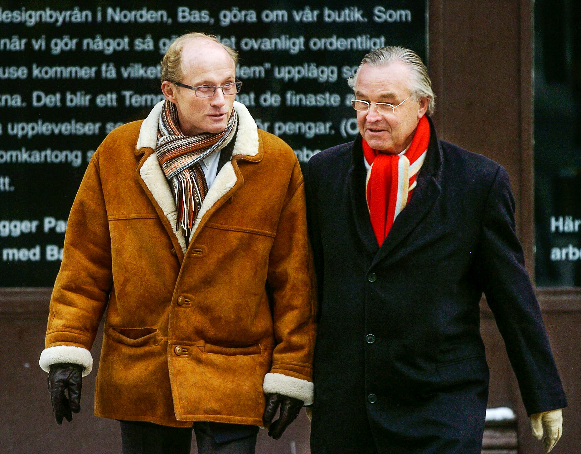 Mats Qviberg och Sven Hagströmer.