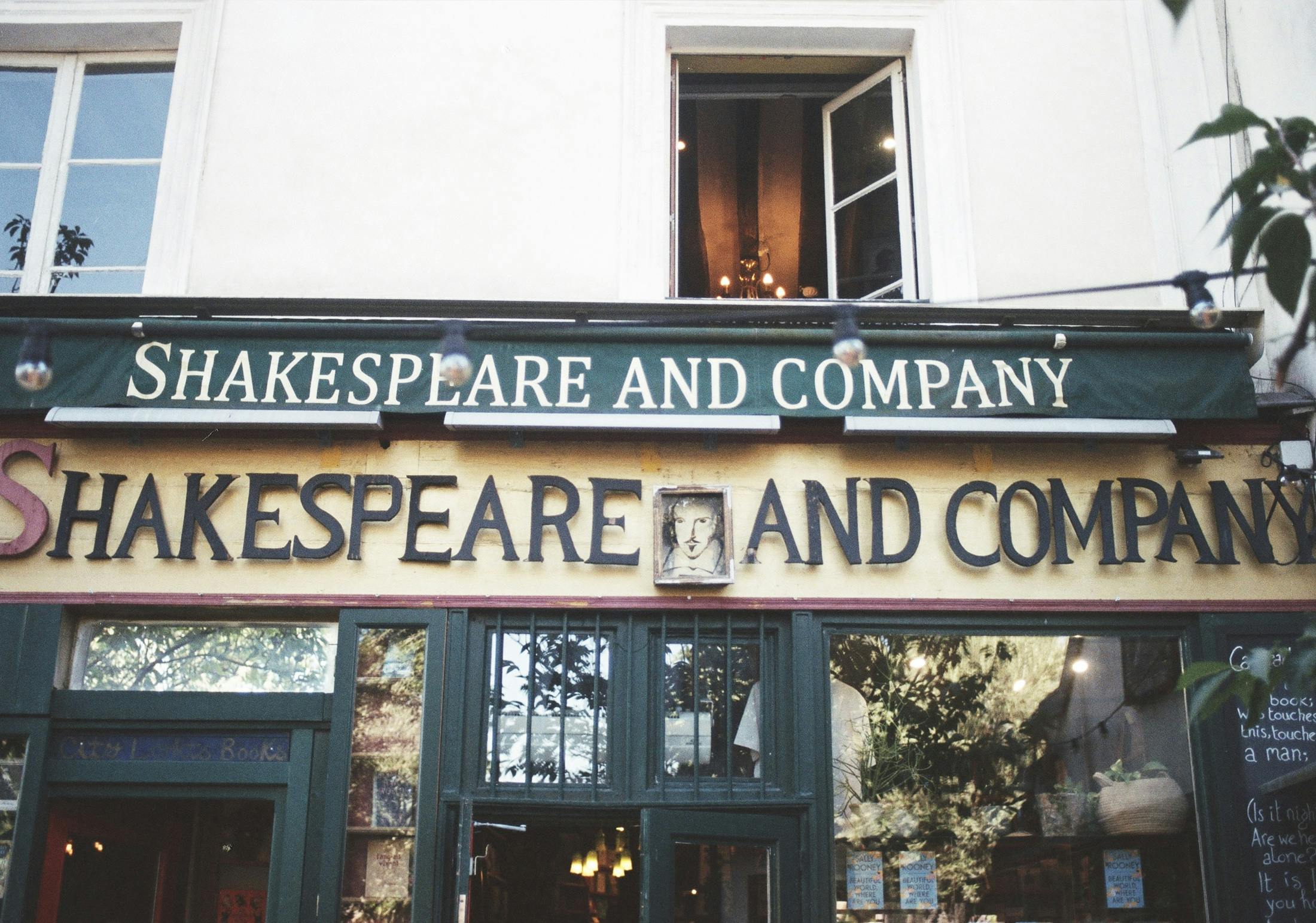 Shakespeare and Company.