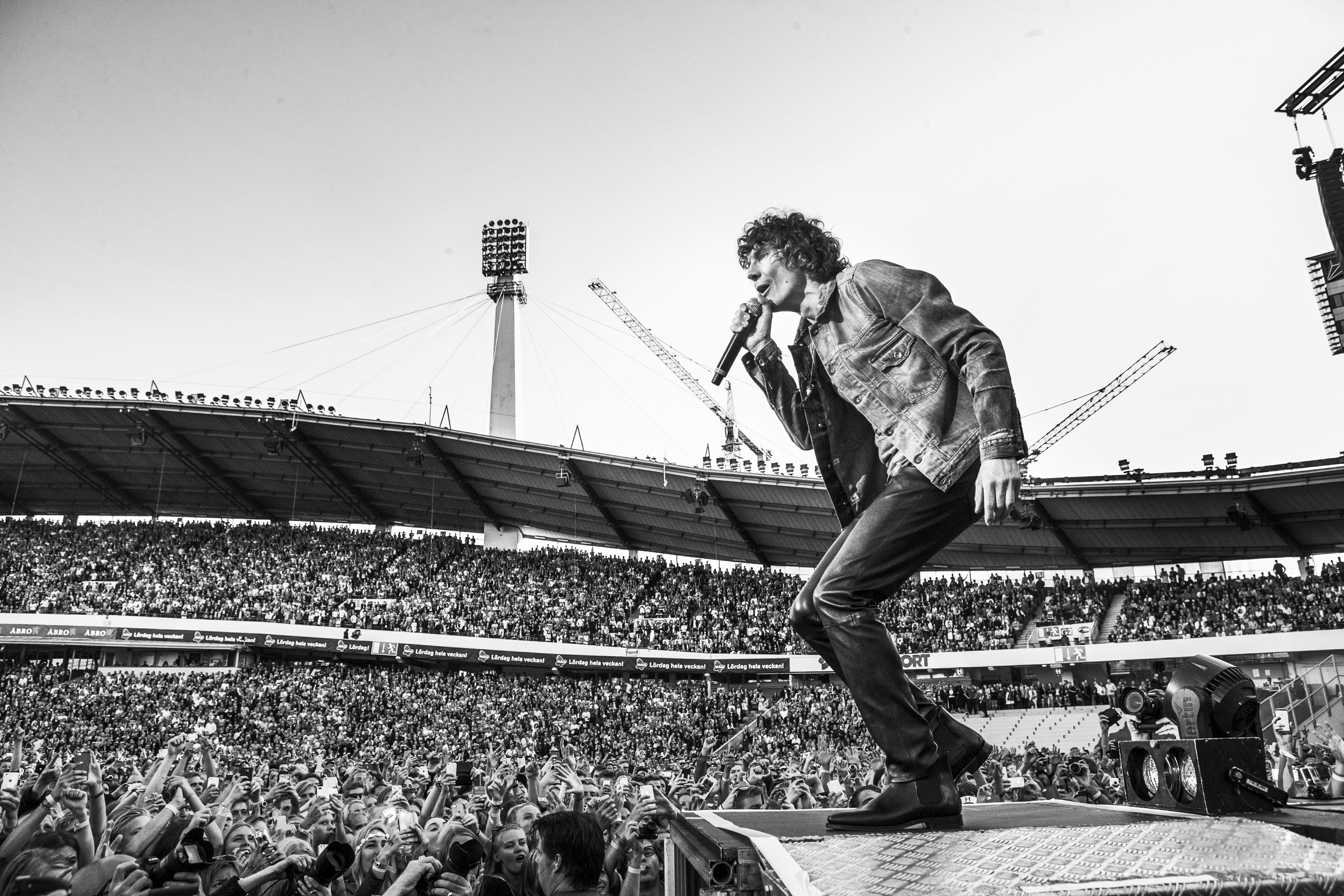 Foto på Håkan Hellström på Ullevi.