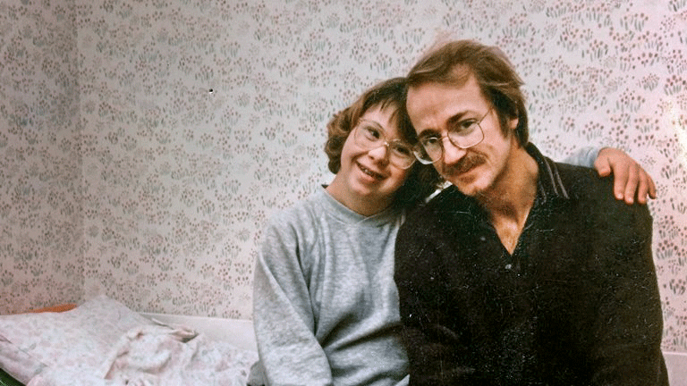 Martina och Tom Alandh, 1988. // Foto: Björn Fredriksson