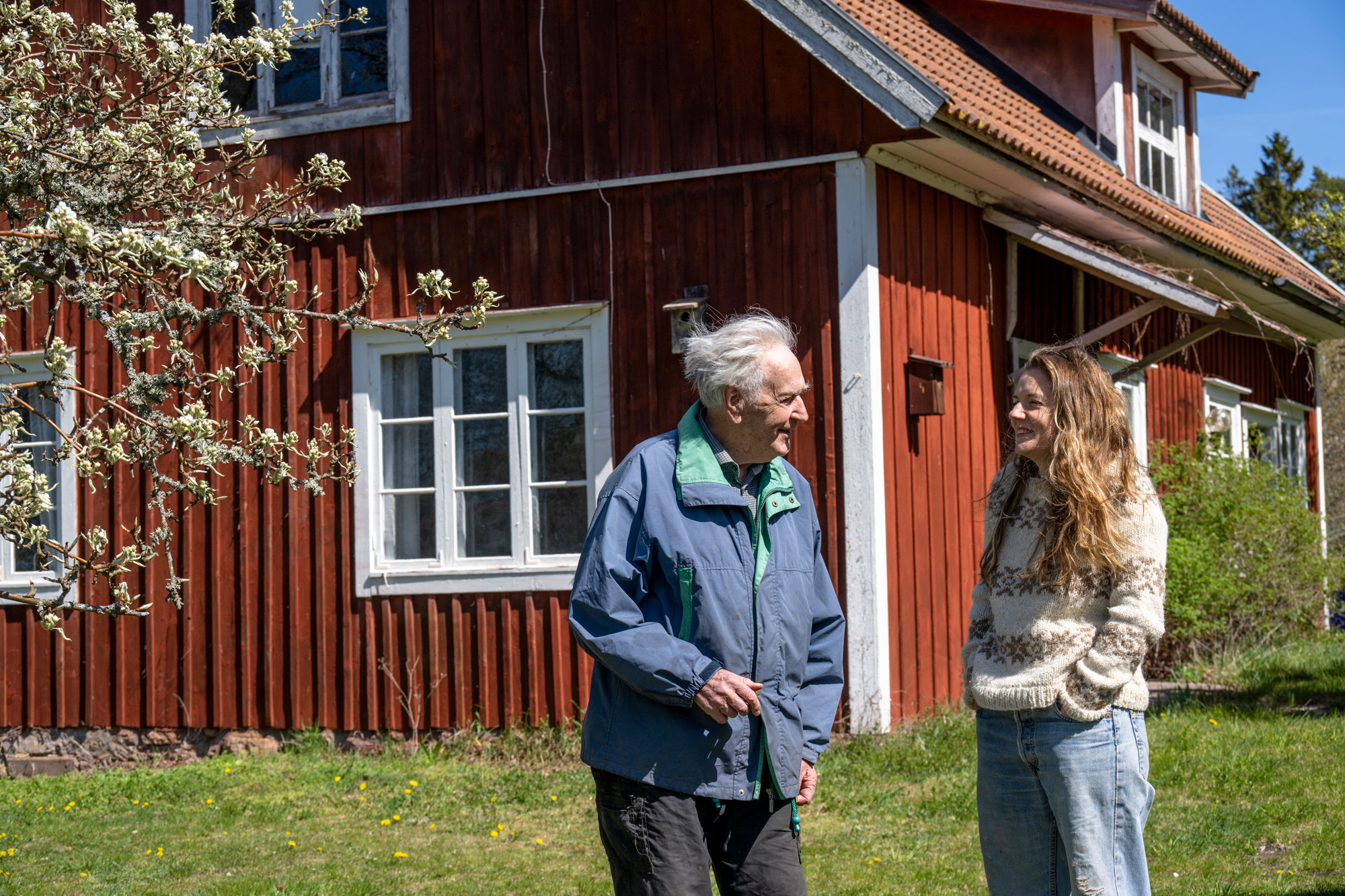 Lennart Sjögren och Tove Folkesson