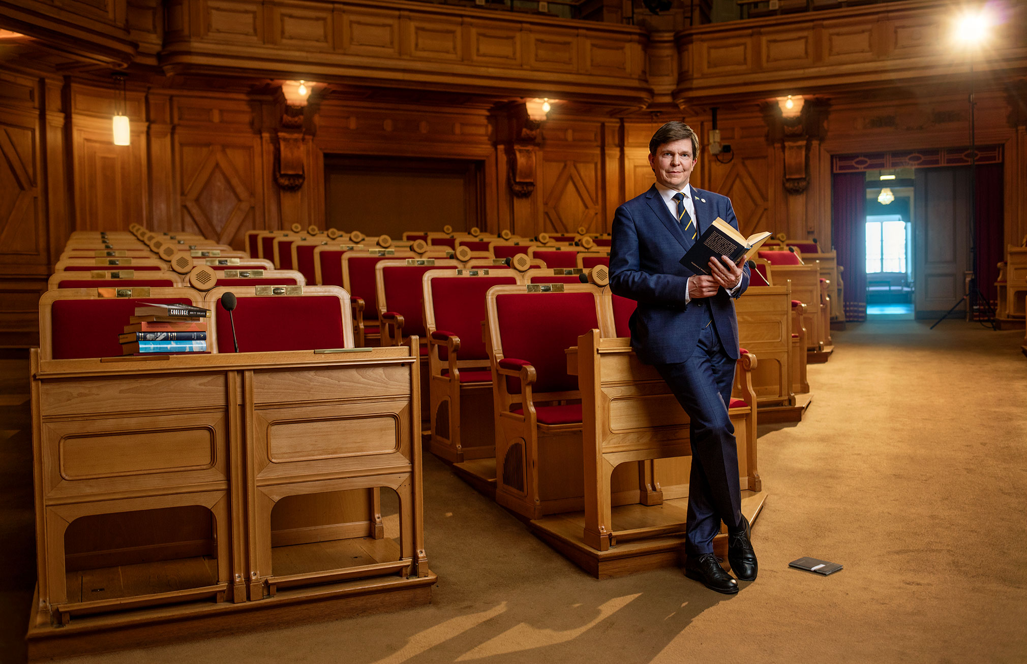 Så blev Andreas Norlén "Herr talman" med hela folket